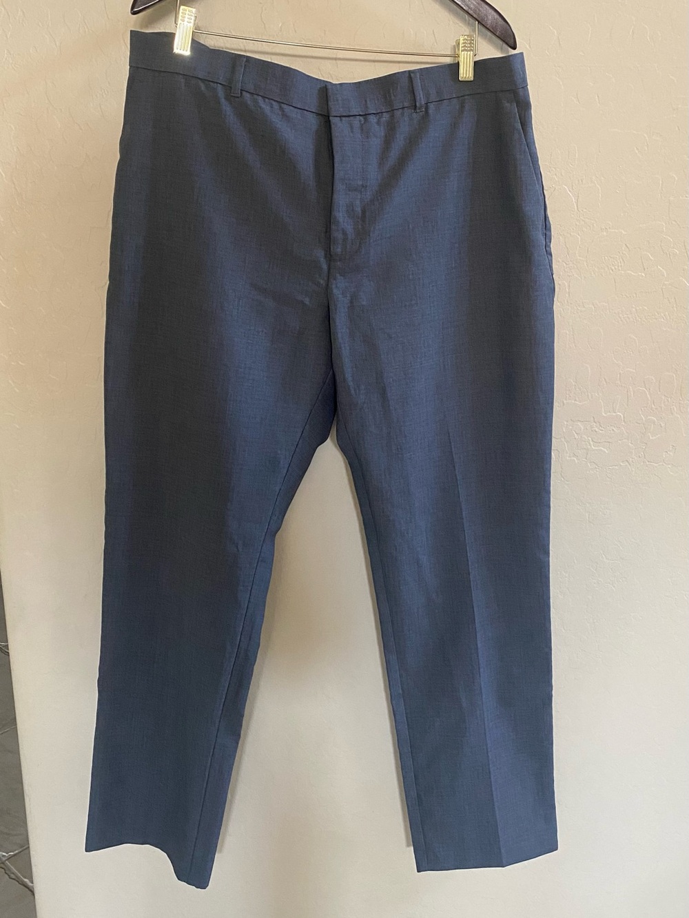 Perry Ellis Men's Navy Dress Pants